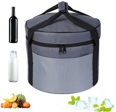 Camp Kochgeschirr-Utensilien-Organizer | Camp Kitchen Organizer | Kochgeschirrtasche | Aufbewahrungstasche für Tailgating-Utensilien | Outdoor-Picknick-Eisbeutel für Camping, Grillen, Picknick