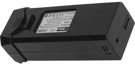 Remplacement de Pièce de Rechange Batterie Drone Lithium 7.4V 2200mAh pour Lyerc L900 Pro Se Quadcopter Orange Drone Battery Tartdrone Battertrothe Assurez-Vous Que Le Modèle (Black)