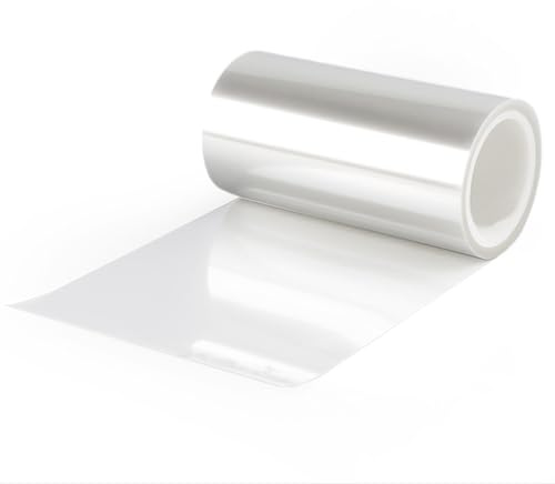 TIHONORI Feuille Plastique PVC Transparente 1m x 5m, Rouleau Film Pet, épaisseur 0,1mm à 3mm, Feuille Plastique Rigide Transparente pour Artisanat, Bricolage Usage Industriel,2mm