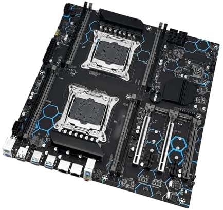 Fit For MACHINIST MD8 X99 Dual CPU Motherboard LGA 2011-3 C612 Chip Support Xeon Processor 8 DDR4 RAM Slot NVME M.2USB3.0 motherboard
