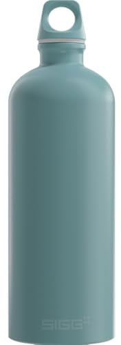 Sigg - Borraccia in alluminio – Viaggiatore – Certificato climaticamente neutro – adatta per bevande gassate – a tenuta stagna e leggera – senza BPA – 0,6 l/1 l/1,5 l