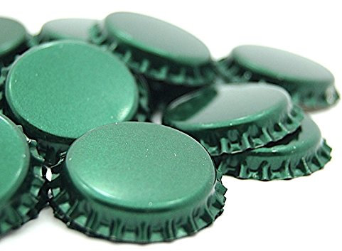 HOPPY 100 KRONKORKEN 26 MM GLÄNZENDES GRÜN FÜR EINEN PERFEKTEN VERSCHLUSS