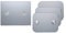TEICO Set Österreich - Set Motorrad 3 Fahrzeuge - Kennzeichenhalter Wechselsystem/Wechselkennzeichen (hinterlegbar)