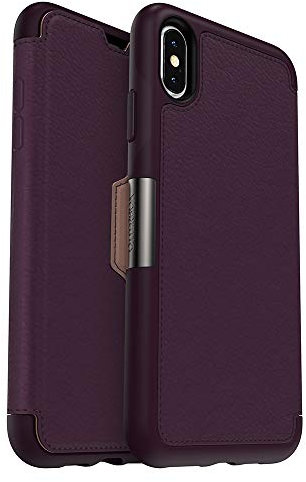 OtterBox Strada-Serie Schutzhülle für iPhone XS Max, frustfreie Verpackung, Royal Blush (Winterblüte/Cameo Rose)