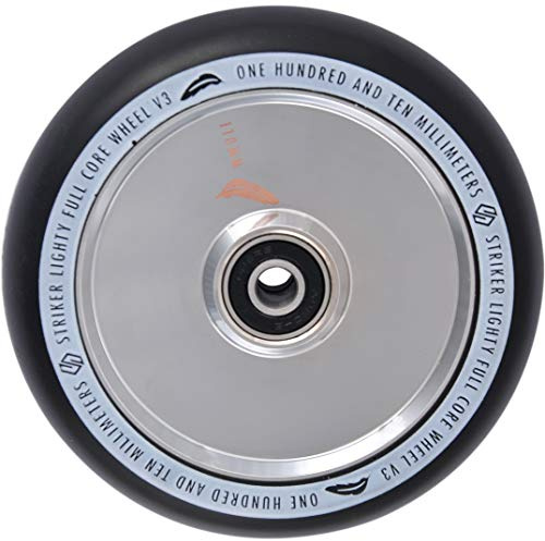 Striker Lighty Full Kern V3 Schwarz Stunt Scooter Rollen (Chrome)