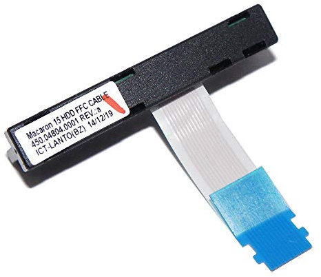 Gintai FFC Connector HDD SATA Cable Festplatten Adapter Anschluss Kable für HP Envy x360 11-K 13-S 15-BK 15-W M6-W M6-W100 450.04804.2001 450.04804.0001 450.04804.3001
