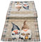 khevga Tischläufer Weihnachten Wichtel Weihnachten 140 x 40 cm (Beige)