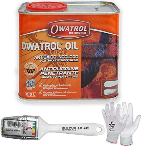Owatrol OIL Owatrol-Rustol Ato antirouille multifonction Additif pour peinture (500 ml avec pinceau)