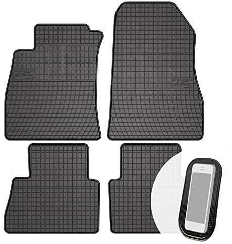 moto-MOLTICO Gummimatten Auto, 4-teiliges Set, Allwetter Gummi Fußmatten, Antirutsch & Wasserfest Autoteppiche - passend für Nissan Juke 2010-2018
