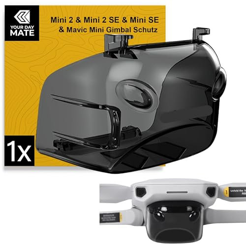 Drohnen Gimbal Schutz, kompatibel mit DJI Mini 2, DJI Mini 2 SE, DJI Mini SE, DJI Mavic Mini, Drohnenschutz Gimbal, Sperre Abdeckung Kamera, Transport Kamera Sicherung, Drone Linse Camera Cover