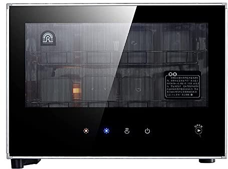 MNSRRN Coffee Cup Disinfection Cabinet, Vertical Household 200W Tableware Disinfection, 30L Infrared High Temperature Disinfection Cabinet, Disinfection Cabinet