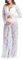Obelunrp Robes Maxi de maternité en Dentelle, Robe de Photographie de maternité V Couche Dentelle de Dentelle à Manches Longues Robe Maxi pour Femmes Enceintes Blanches m