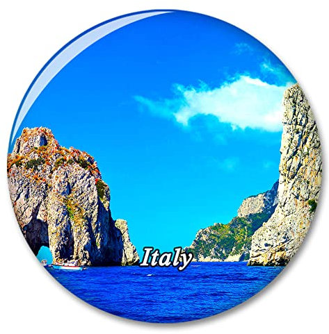 Italien Capri Island Neapel Kühlschrank Magnet Dekorativer Magnet Aufkleber Reise Souvenir Kollektion Tourist Stadt Geschenk Whiteboard Küche