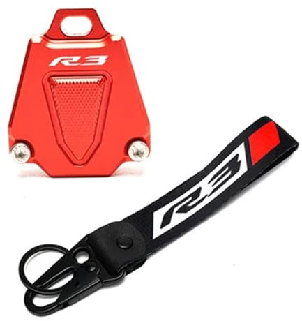 Motorrad Schlüsselhülle Für YA-MAHA R6 R3 R1 R7 YZFR6 YZF-R3 YZF-R1 YZF-R7 YZF R6 Motorrad CNC Schlüsselhülle Abdeckung & Schlüsselanhänger Schlüsselanhänger Zubehör Schlüsselanhänger ( Farbe : 5 )