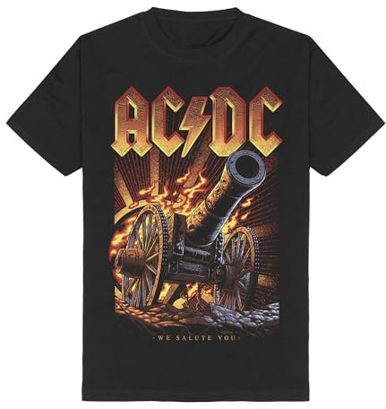 AC/DC - Burning Salute T-Shirt XL