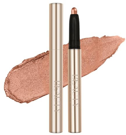 Beauty Searcher Lidschatten Stick Matt Schimmer Lidschattenstift Crayon wasserfester pigmentierter cremiger Lidschattenstift Augenaufheller Hervorhebungsstift Augenmakeup (#09 FLAMME SCHIMMERN)
