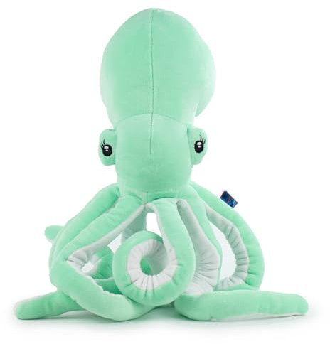 BARRADO - Oktopus Kawaii Kuscheltier - 45cm - 16002527 (Grün)