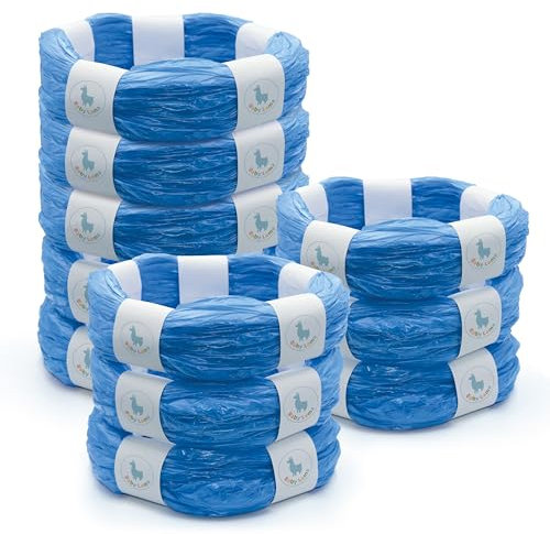 Baby Lama 11 Sac Poubelle Couche Compatibles avec Angelcare Recharge Poubelle Parfum Talc Recharge Poubelle a Couche Gestion Couches