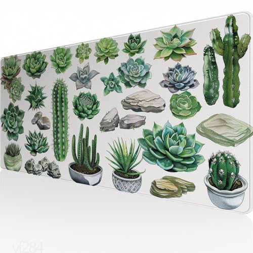 Tapis de Souris Vert,1600x800x3mm Grand Tapis de Souris XXL Gaming,Usine Tapis de Souris Gaming,Tapis de Bureau Antidérapant Étanche,sous Main Bureau à Bords Cousus pour Gamer,Ordinateur,PC YF-284