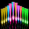 Kangtaixin 12 Stück Bunte LED Leuchtstäbe - Glasfaser Leuchtstab mit Batterie, Glasfaser-Geschenkspielzeug für Kinder für Nachtpartys, Konzerte, Weihnachten, Karneval, Hochzeiten (Bunt)