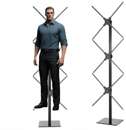 Missyou - Ventilador holográfico 3D de 152 cm y Soporte para árbol de Navidad, 3 Ventiladores de 56 cm con Bluetooth, aplicación y Control Remoto, LED holográfico, Contenido de Video