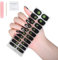 Durdiiy Nagelfolien, 20 pc uv Gel Nagelfolien, Halb ausgehärtete Gel Nagelfolien Selbstklebend, Nageldesign Gel Nail Stickers, Gellack Wraps für Nagel,Maniküre Kit mit Glänzendem Gel-Finish (B)