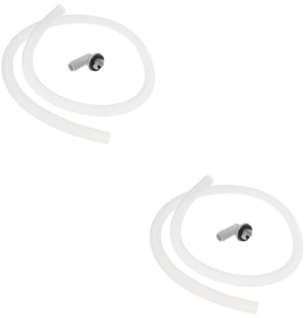 Cabilock 2 Sätze Ablaufgarnitur für Klimaanlage Wasserhahn Vakuum con Inhaber kanallos klimaanlage ersatzteile klimaschlauch Ersatz-AC-Ablaufschlauch Ablaufschlauch für Klimaanlagen Gummi