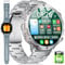 Smartwatch Herren mit Telefonfunktion,1,73 Zoll AMOLED Fitnessuhr mit Bluetooth 5.3,100+ Sportmodi,Gesundheitsüberwachung,5ATM Wasserdicht,7 Tage Akkulaufzeit,Outdoor Fitness Sportuhr für Android iOS