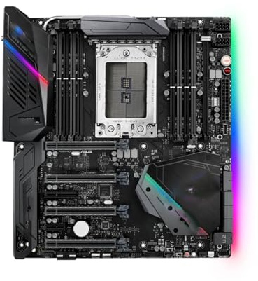 Carte mère Carte mère Fit for ASUS X399 ROG Zenith Extreme Compatible avec Les processeurs Ryzen Threadripper de 1re et 2e génération DDR4 3600 MHz NVME M.2 PCIe 3.0