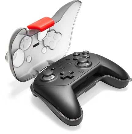 tomtoc Case for Nintendo Switch 2 Pro Controller, Military Grade Protection | Protective Hard Slim Storage Case, Hard Shell Joystick Protector, Space-Saving, Shock-proof Anti-scratch for Travel Daily Use