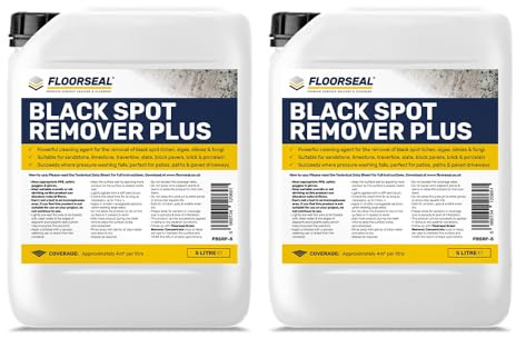 Black Spot Remover Plus - Max Power - Removes Lichen, Algae & Bird Droppings (10 Litre)