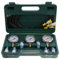 Druckmessgerät Hydraulisches Druckprüfgerät,Hydrauliksystem Hydraulic Pressure Test Coupling Kit,für den Hydraulikdrucktest,mit Pressure gauge/Test hose/Test coupling/Schutzkasten