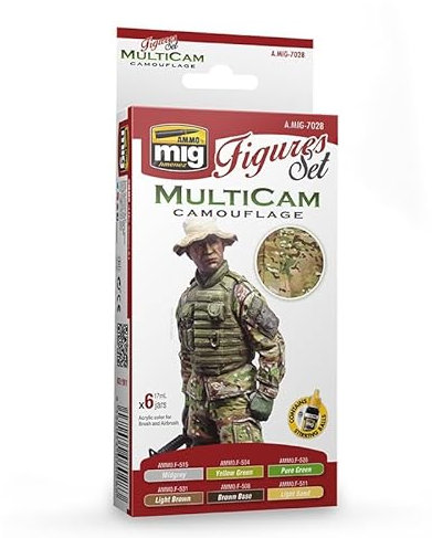 Ammo by Mig AMIG7028 Multicam Camouflage Set