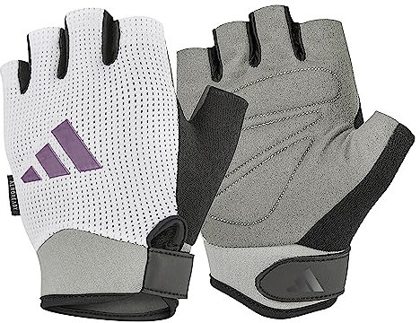 adidas Damen Leistungshandschuhe, Weiß, XL