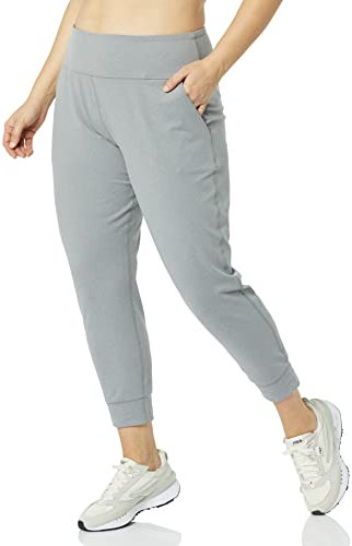 Core 10 Pantalon de Jogging Idéal pour Toute Activité, Confort Tout Au Long de La Journée Femme, Gris Chiné, L