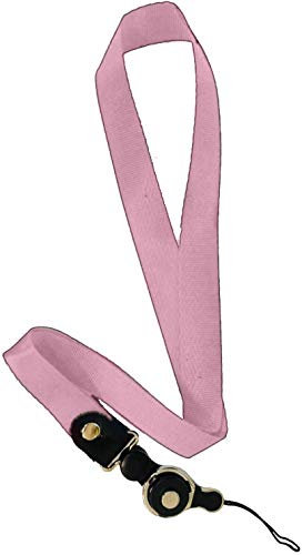KP TECHNOLOGY Moto E40 - Lanyards neck straps for mobile cell phones, cameras, USB flash drives, keys, key chains, ID name tag badge holders etc For Motorola Moto E40 (LIGHT PINK)