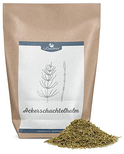 Krauterie Ackerschachtelhalm Hund, Einzelfuttermittel für Hunde (100 g), Zinnkraut geschnitten in Spitzenqualität