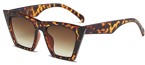 Long Keeper Cat Eye Sonnenbrillen - Sonnenbrille Katzenaugen Vintage Cateye Sonnenbrille Damen Eckig Aesthetic Retro Brille für Frauen