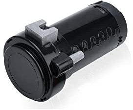 MaxLouder Compresseur d'air 12 V, pompe à air pour klaxon, kit de compresseur de klaxon super puissant pour tout véhicule, camion, voiture, camionnette, train, bateau – Noir