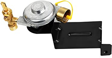 Upgraded 80477 Gasgrill Ventilregler Kompatibel mit Weber Q100/Q120 Serie, 80477 Gasregler Ersatz für Weber Grillteile:516002, 516501, 386001, 386002 Grillregler 1 Jahr Garantie