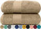 LEBENGOOD - Lot de 2 Serviettes de Douche en Coton Premium 550 g/m² (70 x 130), Extra Doux, Absorbant et résistant (2 70x130 Arena)