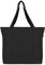 Ecoright Tote Bag Lona Mujer, Hombre Con Cremallera Y Bolsillo Interior, 100% Algodón Ecológico Bolsa Playa (Lote De 2)