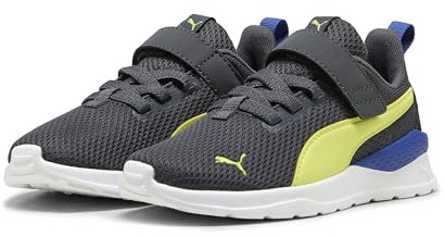 Puma Anzarun Lite Ac+ Ps Unisex Kinder Sneaker, Galactic Gray Lemon Sherbert Puma Black, 33 EU