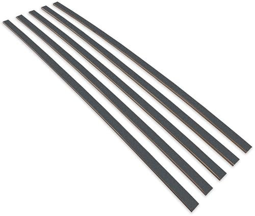 Ersatz Federholzleisten aus Schichtholz im 5er Set passend für viele gängige Lattenroste (Länge: Für 100 cm (980 mm); Breite/Farbe: 24 mm/Anthrazit)