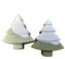 Seife, Weihnachtsseife, Tannenbaum, Schneebaum, Olivenöl, 2er-Set, 2 x 75g, Weihnachtsgeschenk Gastgeschenk Wichtelgeschenk Nikolausgeschenk