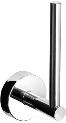 Kapitan Toilettenpapierhalter ohne Bohren, Vertikal WC Ersatzrollenhalter, Toilettenpapier aufbewahrung, Klopapierhalter Edelstahl Klebeband Wandmontage Selbstklebend (Poliert)