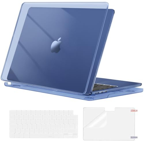 MOSISO Kompatibel mit MacBook Air 13 Zoll Hülle M5 M4 M3 M2 2026-2022 13,6