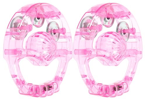ifundom 2stücke Luminous Tamburine Handbell Für Ktv Und Partys Bunte Blitzlicht-effekte Langlebig Und Handlich Für Tanz Und Musikveranstaltungen
