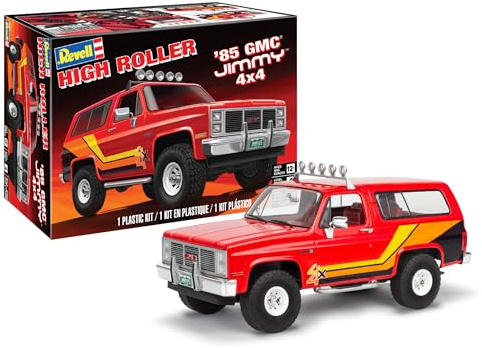 Revell Monogramm 14577 - '85 GMC Jimmy High Roller im Maßstab 1:25, ungebautes/unlackiertes Plastikmodellbausatz