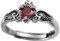 LIFKOME Damenring Zirkonia Mit Krone Und Flügeln Retro-fingerring Damen-ringschmuck Schmuck
